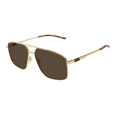 Gucci Sunglasses GG1676S 002 Gold/Brown Men
