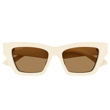 Gucci Sonnenbrille GG1753S 003 Elfenbein/Braun Damen