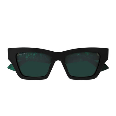 Gucci Occhiali da Sole GG1753S 007 Nero Verde/Verde Donna