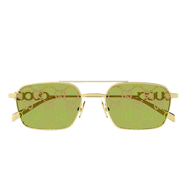 Gucci Lunettes de Soleil GG1804S 002 Or/Vert Femme
