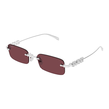 Gucci Sunglasses GG1808S 004 Silver/Red Men