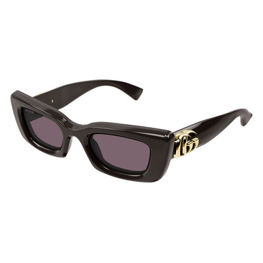 Gucci Occhiali da Sole GG1827S 004 Marrone/Viola Donna 1