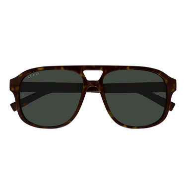 Gucci Sonnenbrille GG1856S 002 Havana/Grün Herren