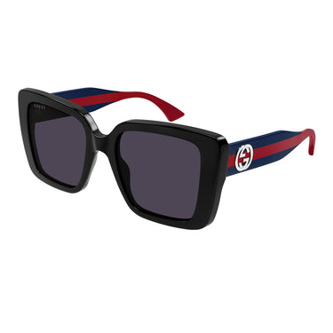 Gucci Occhiali da Sole GG1861S 004 Nero/Viola Donna
