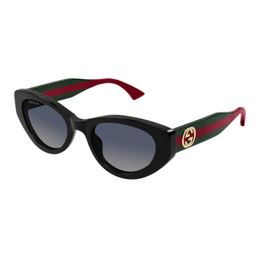 Gucci Sonnenbrille GG1862S 005 Schwarz/Grau Verlauf Damen Polarisiert