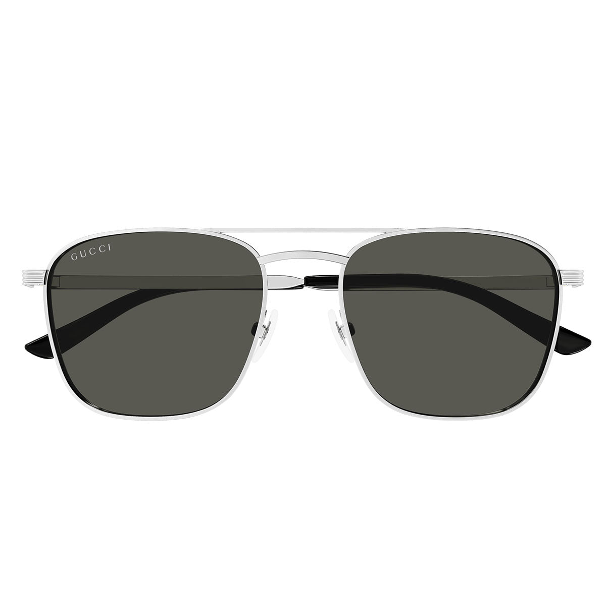 Gucci Occhiali da Sole GG1881S 001 Argento/Grigio Uomo – Ottica Riccio