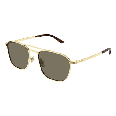 Gucci Occhiali da Sole GG1881S 002 Oro/Marrone Uomo 1