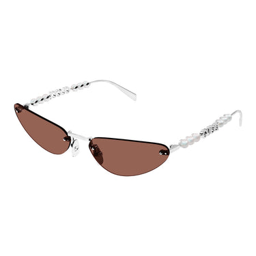 Gucci Sunglasses GG1920S 002 Silver/Brown Women