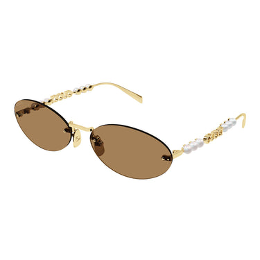 Gucci Sunglasses GG1922S 003 Gold/Brown Women