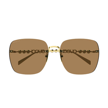 Gucci Sonnenbrille GG1923SA 003 Gold/Braun Damen