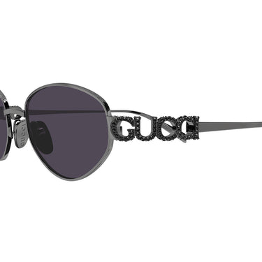 Gucci Occhiali da Sole GG1935S 002 Rutenio Viola Donna 2