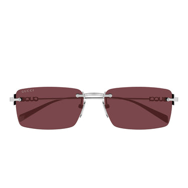 Gucci Sunglasses GG1941S 003 Silver/Red Men