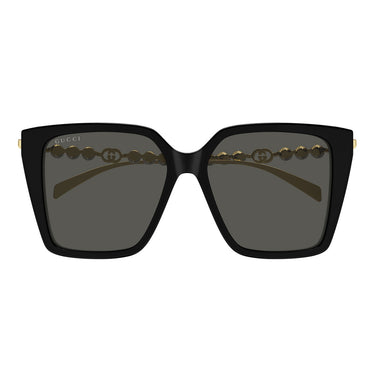 Gucci Sonnenbrille GG1967S 001 Schwarz Gold/Grau Damen