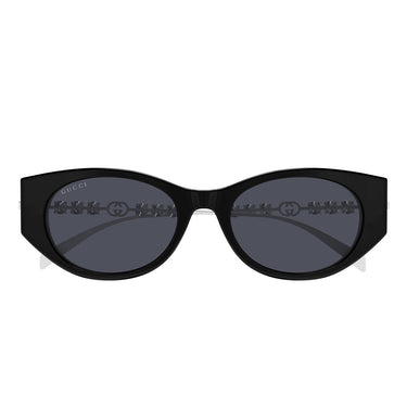 Gucci Sunglasses GG1970SA 002 Silver Black/Grey Women