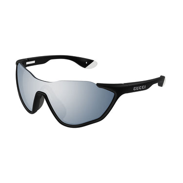 Gucci Occhiali da Sole GG2018S 001 Nero Argento Uomo 2