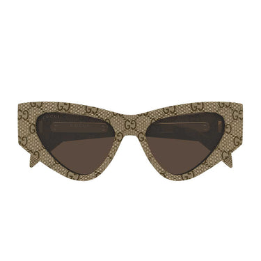 Gucci Occhiali da Sole GG2019S 006 Beige/Marrone Donna
