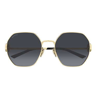 Gucci Occhiali da Sole GG2046S 001 Oro Grigio Donna