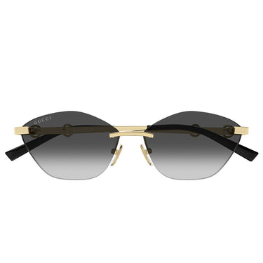 Gucci Occhiali da Sole GG2050S 001 Nero Oro Grigio Sfumato Donna