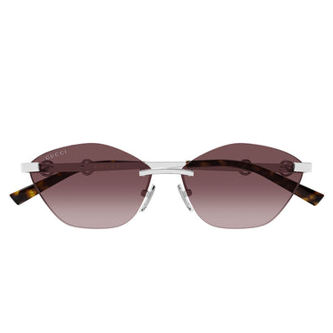 Gucci Occhiali da Sole GG2050S 003 Argento Rosso Donna