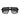 Gucci Occhiali da Sole GG2052S 011 Nero Argento/Grigio Sfumato Donna