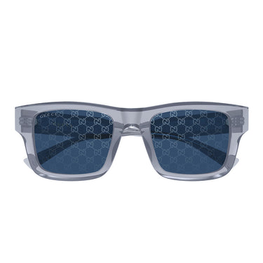 Gucci Occhiali da Sole GG2072SA 004 Grigio Blu Monogram Uomo