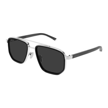 Gucci Occhiali da Sole GG2073S 001 Argento/Grigio Uomo 1