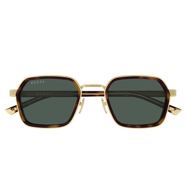 Gucci Occhiali da Sole GG2074S 003 Oro Marrone/Verde Uomo