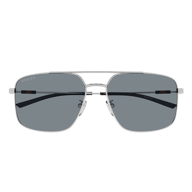 Gucci Occhiali da Sole GG2096SA 003 Argento Grigio Uomo