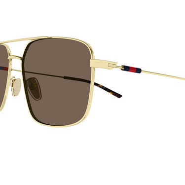 Gucci Occhiali da Sole GG2096SA 004 Oro Marrone Uomo 3