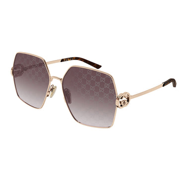 Gucci Occhiali da Sole GG2163S 004 Oro Rosso Donna 2