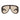 Gucci Occhiali da Sole GG2164S 004 Marrone Scuro Marrone Donna
