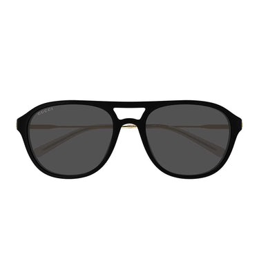 Gucci Occhiali da Sole GG2254SK 001 Nero Oro/Grigio Uomo