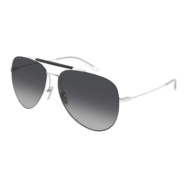 Gucci Occhiali da Sole GG2255S 002 Argento/Grigio Uomo 2