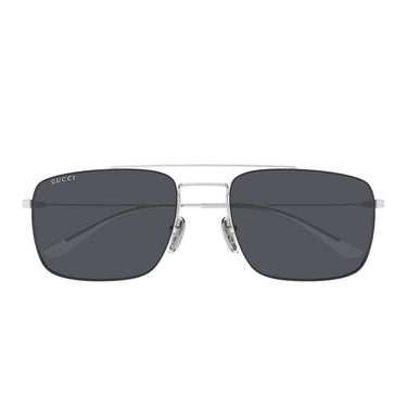 Gucci Occhiali da Sole GG2256SA 002 Argento/Grigio Uomo