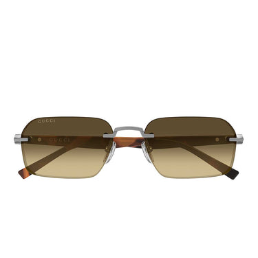 Gucci Occhiali da Sole GG2259S 002 Rutenio Marrone/Marrone Uomo