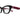 Gucci Occhiali da Vista GG1334O 004 Nero Rosso Trasparente Donna 3