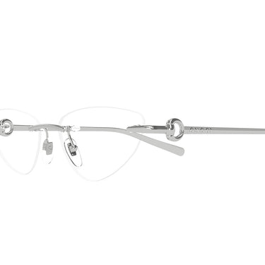 Gucci Eyeglasses GG1702O 001 Silver/Clear Women