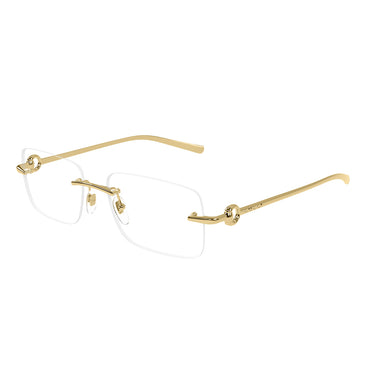 Gucci GG1703O 003 Gold/Transparent Men's Optical Glasses 2