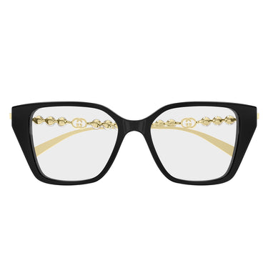 Gucci Gafas Graduadas GG1969O 001 OroNegro Transparente Mujer
