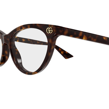 Gucci Occhiali da Vista GG2112O 002 Marrone Trasparente Donna 3
