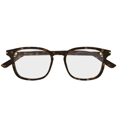Gucci Occhiali da Vista GG2129O 002 Marrone Trasparente Uomo
