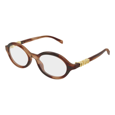 Gucci Occhiali da Vista GG2153O 003 Marrone Chiaro/Trasparente Donna 1