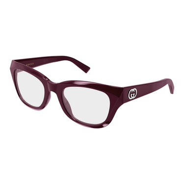 Gucci Occhiali da Vista GG2202O 004 Burgundy/Trasparente Donna 2