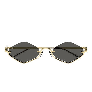 Gucci Sonnenbrille GG1604S 001 Gold/Grau Unisex