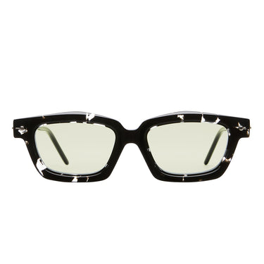 Kuboraum Occhiali da Sole Maske P25 WHM Tartarugato Trasparente/Grigio Chiaro Unisex