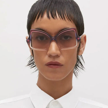 Kuboraum Occhiali da Sole Maske P30 NE Neon/Viola Arancione Sfumato Unisex 1