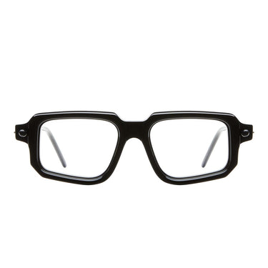 Kuboraum Occhiali da Vista Maske P23 BYB Nero Avorio/Trasparente Unisex