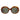 Loewe Anagram Brown Oval Sunglasses