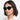 Marc Jacobs Sunglasses MARC 800 S MNG Black Dark Gray Women 1
