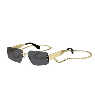 Marc Jacobs Sunglasses MARC 875 N S RHL Gold Black Unisex With Chain 1
